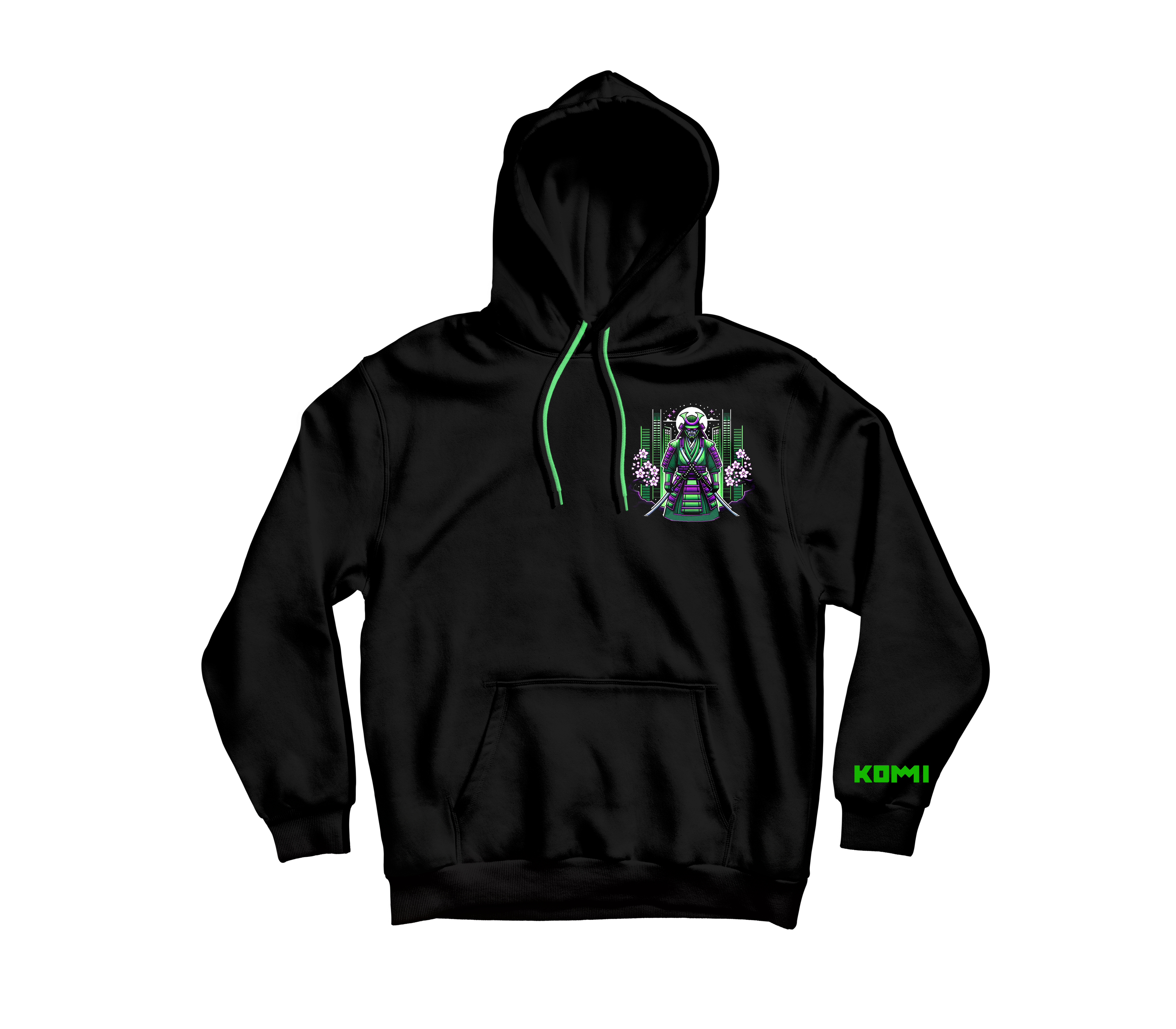 Neon flowers outlet hoodie